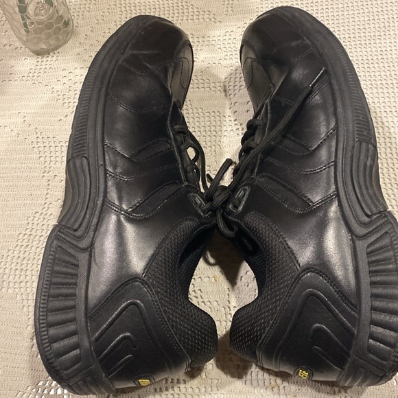 Bio Fit Orth Feet Black Leather Sneakers, Size 13 Wide. - Picture 3 of 9